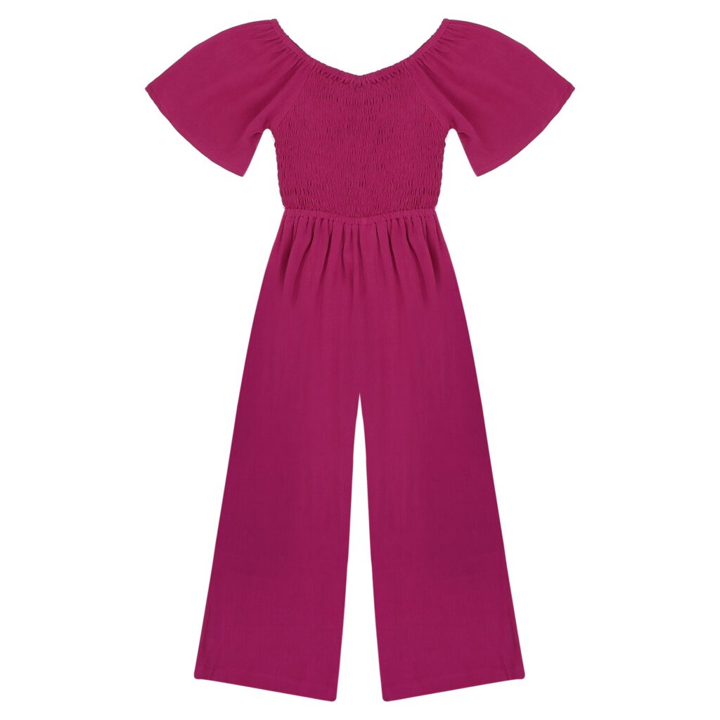 Sarae Jumpsuit – Magenta