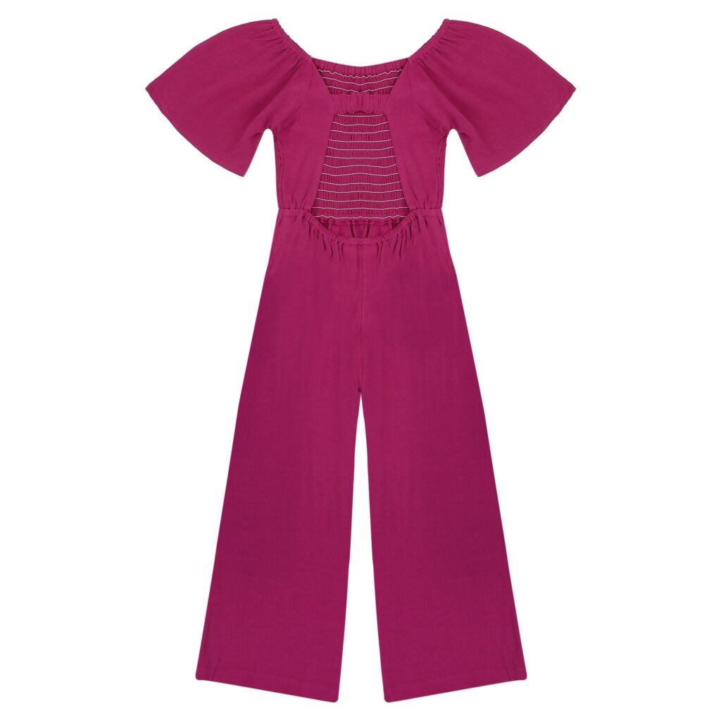 Sarae Jumpsuit - Magenta - Afbeelding 2