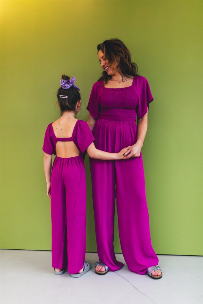 Sarae Jumpsuit MOM – Magenta