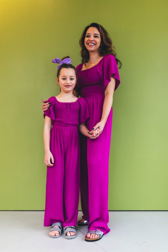 Sarae Jumpsuit MOM - Magenta - Afbeelding 2