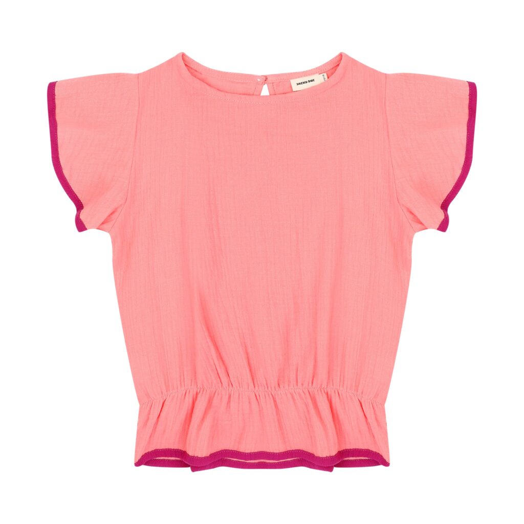 Yuna Top – Coral Magenta